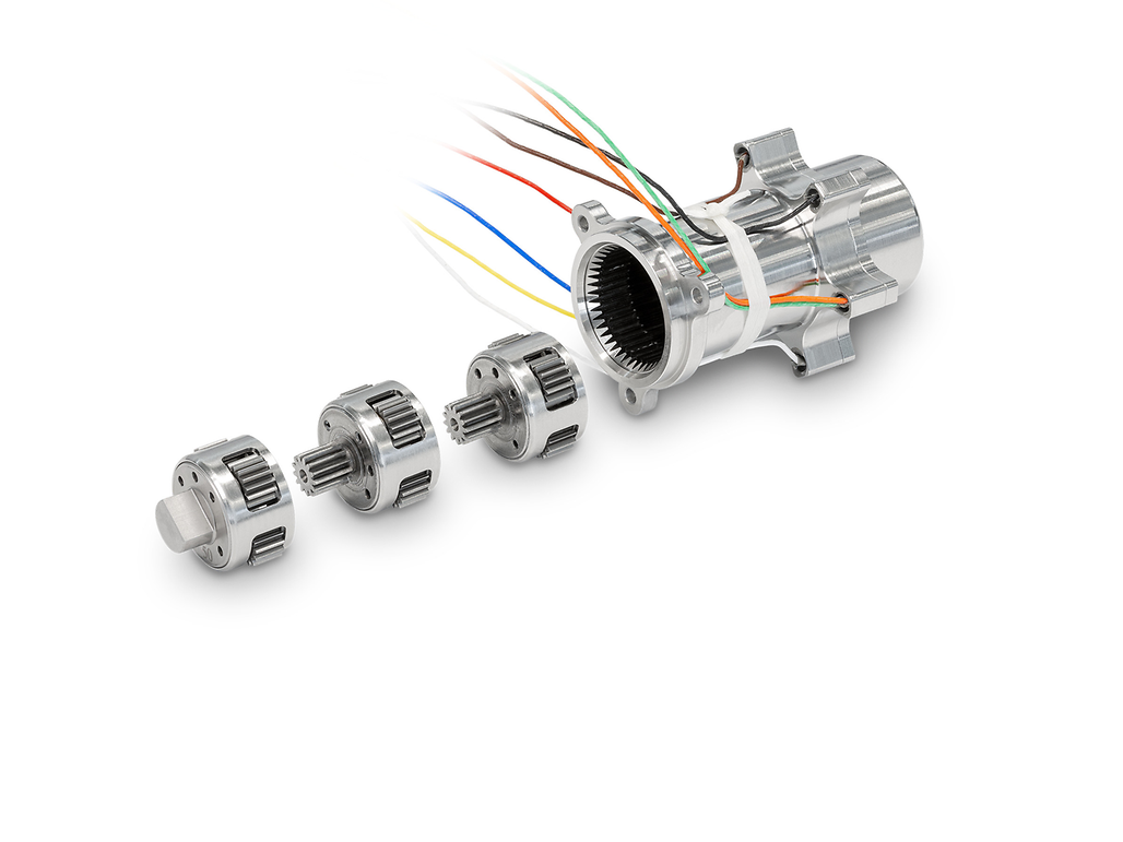 EC20_flat_BLDC motor and GP22HD_M24_546443_gear_Explosion